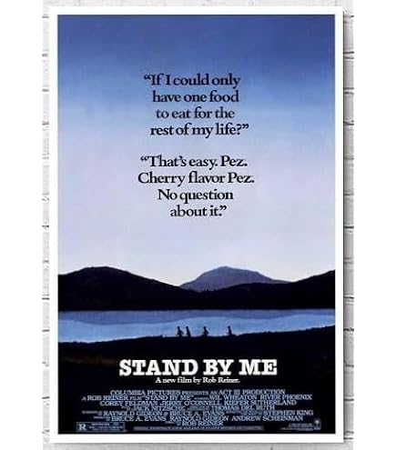 Amazon.co.jp: Stand by Me スタンドバイミー映画ポスター 壁飾り